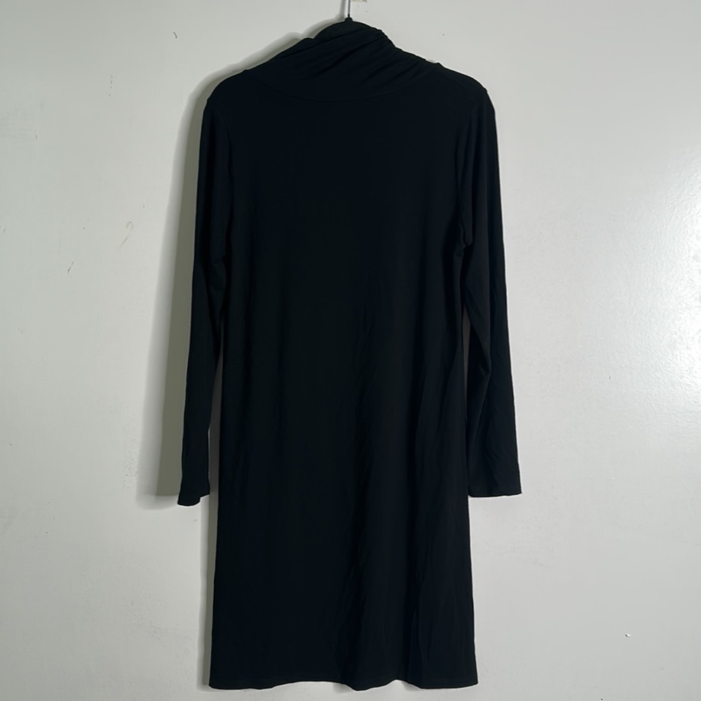 Eileen fisher black mini dress size medium - Picture 10 of 12